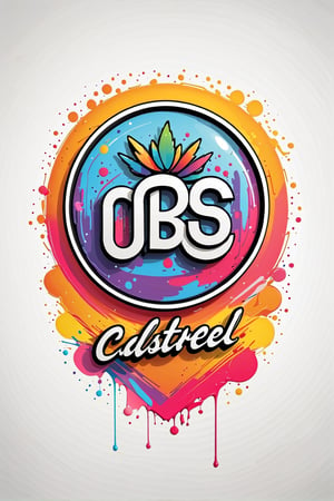Logo business white clean background , , pro vector, high detail, t-shirt design, grafitti, vibrant, t-shirt less, best quality, wallpaper art, UHD, centered image, MSchiffer art, ((flat colors)), (cel-shading style) very bold neon colors, ((high saturation)) ink lines, clean white background environment

