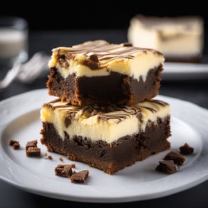 Food photography, Cheesecake Brownies