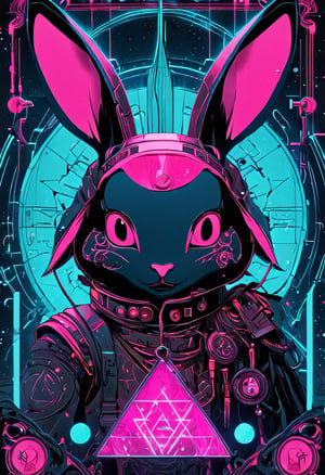 a pink tarot card with a picture of a cyberpunk bunny,  a poster by Zoë Mozert,  tumblr contest winner,  symbolism,  tarot card,  anime aesthetic,  hellish background
, text logo, Vogue, portraitart

Tenten title, anime, cartoon, childlike mascot for tensor art named TenTen, magical Tenten mascot, tarot card, shadowy tenten caravan Modern art style on the theme of paradise in style of Stefan Gesell, golden ratio. bioluminescent chiaroscuro transparency,  chakra,  with aura glow delicate  glacial chakracatcher that is a portal.