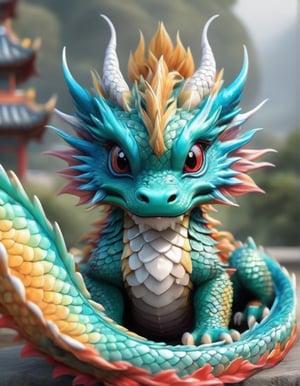 (Best quality), (hyper realism), Masterpiece, hyper realistic texture, a majestic chinese dragon, very furry, highly detailed body, (high contranst), colorful, (sharp focus)