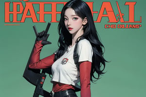 (1girl, ((hip up body, standing,)) deadpool cosplay,) no mask, looking at viewer, cinematic lighting, cinematic composition, hairstyle, magazine cover, green background, 2D artstyle, split screen by 2,



johyun, wyntracy, hine, hakil, htt, chimai, sim, yuong01, sana, QA, aespakarina, huondey,kn,jisoo