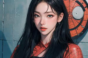 (1girl, thigh up body,) spiderman cosplay, no mask, looking at viewer, cinematic lighting, cinematic composition, hairstyle, magazine cover, 2D artstyle, split screen by 2,



johyun, wyntracy, hine, hakil, htt, chimai, sim, yuong01, sana, QA, aespakarina, huondey,kn,jisoo