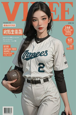 ((baseball girl,)) 1girl, standing, looking at viewer, magazine cover, hairtied, hair ornament, baseball helmet, ultra detailed, profesional lighting, artstyle, green background, 


johyun, wyntracy, hine, hakil, htt, chimai, sim, yuong01, sana, QA, aespakarina, huondey,kn,jisoo, 