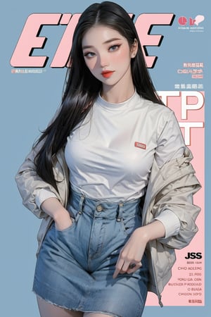 1girl, hairstyle, standing, looking at viewer, ultra detailed, profesional lighting, blue background, magazine cover

johyun, wyntracy, hine, hakil, htt, chimai, sim, yuong01, sana, QA, aespakarina, huondey,kn,jisoo,rosé