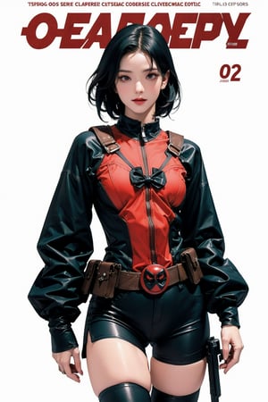 1girl, thigh up body, deadpool cosplay, no mask, looking at viewer, cinematic lighting, cinematic composition, hairstyle, magazine cover, 2D artstyle,



johyun, wyntracy, hine, hakil, htt, chimai, sim, yuong01, sana, QA, aespakarina, huondey,kn,jisoo