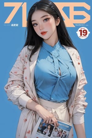 1girl, hairstyle, standing, looking at viewer, ultra detailed, profesional lighting, blue background, magazine cover

johyun, wyntracy, hine, hakil, htt, chimai, sim, yuong01, sana, QA, aespakarina, huondey,kn,jisoo,rosé