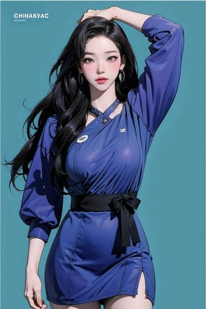 1girl, thigh up, looking at viewer, ((kpop idol outfit,)) styled clothes, hairstyle, purple long hair, cinematic lighting, cinematic composition, hairstyle, magazine cover, green background, 2D artstyle,



johyun, wyntracy, hine, hakil, htt, chimai, sim, yuong01, sana, QA, aespakarina, huondey,kn,jisoo