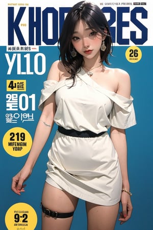 ((kpop idol girl, thigh strap, styled top, skirt,)) 1girl, kneel up, hairstyle, standing, looking at viewer, ultra detailed, profesional lighting, blue background, magazine cover

johyun, wyntracy, hine, hakil, htt, chimai, sim, yuong01, sana, QA, aespakarina, huondey,kn,jisoo, 