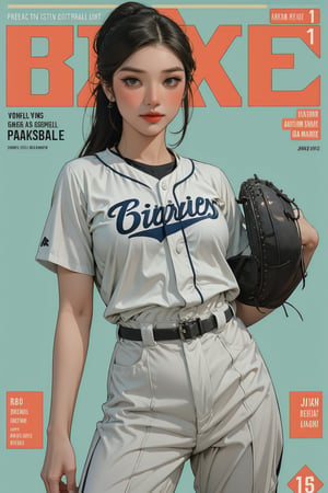 ((baseball girl,)) 1girl, standing, looking at viewer, magazine cover, hairtied, hair ornament, baseball helmet, ultra detailed, profesional lighting, artstyle, green background, 


johyun, wyntracy, hine, hakil, htt, chimai, sim, yuong01, sana, QA, aespakarina, huondey,kn,jisoo, 