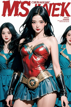 1girl, thigh up body, wonder woman cosplay, no mask, looking at viewer, cinematic lighting, cinematic composition, hairstyle, magazine cover, 2D artstyle,



johyun, wyntracy, hine, hakil, htt, chimai, sim, yuong01, sana, QA, aespakarina, huondey,kn,jisoo