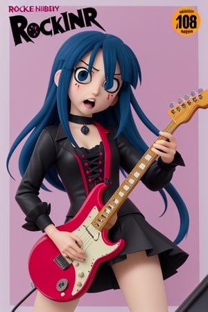 An anime one gothic Girl rockband cover front