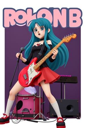 An anime gothic Girls rockband cover front