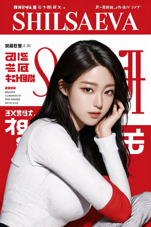 thigh up body, ultra detailed beautiful face, 1girl, looking at viewer, styled clothes and pose, ultra detailed, best quality, sharp focus, natural lighting, mthanhh,magazine cover,mthanhh,seolhuyn