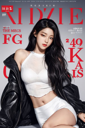 thigh up body, ultra detailed beautiful face, 1girl, looking at viewer, styled clothes and pose, ultra detailed, best quality, sharp focus, natural lighting, mthanhh,magazine cover,mthanhh,seolhuyn