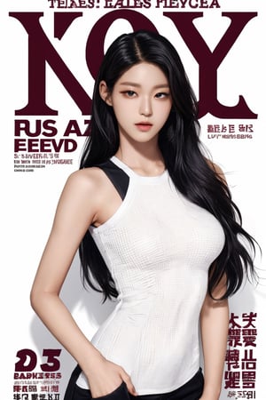 thigh up body, ultra detailed beautiful face, 1girl, looking at viewer, styled clothes and pose, ultra detailed, best quality, sharp focus, natural lighting, mthanhh,magazine cover,mthanhh,seolhuyn