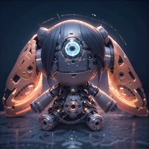 (best quality), masterpiece, complex background, bubbles in the background, park background, park, robot, mecha, machine, mechanical parts, robot body, mechanical robot, cyberpunk