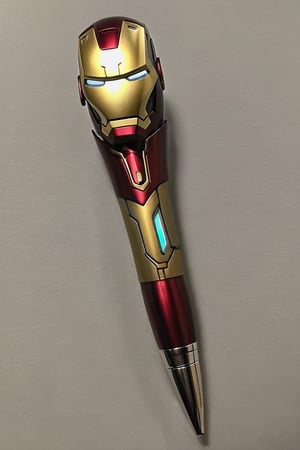 pen with a ironman theme