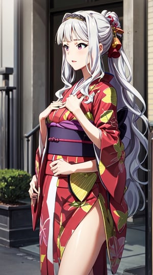 1girls, kimono, sexy,takane shijou