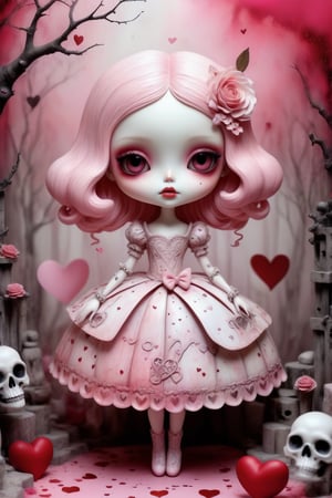 skp style, greeting card style captures valentines essence, hyper detailed whimsical valentine ral-vltne, kawaii,white . pink, redglitter pastel watercolor, in the style of Gorjuss, Joan Walsh Anglund,soft-focus and diffused lighting akin to Paolo Roversi, imbued with Tim Burton's macabre touch, Kris Kuksi-like intricate background detail, digital painting, ultra-detailed, cinematic, made of ral-vltne 
