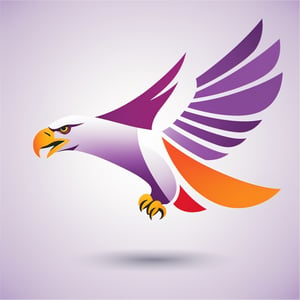 ((vector illustration, flat design)), (((logo eagle with open wing, flying from fire, facing right:1.4))), ((letter "SIS":1.3)) simple design elements, ((red orange purple palette:1.4)), white background, high quality, ultra-detailed, professional, modern style, eye-catching emblem, creative composition, sharp lines and shapes, stylish and clean, appealing to the eye, striking visual impact, playful and dynamic, crisp and vibrant colors, vivid color scheme, attractive contrast, bold and minimalistic, artistic flair, lively and energetic feel, catchy and memorable design, versatile and scalable graphics, modern and trendy aesthetic, fluid and smooth curves, professional and polished finish, artistic elegance, unique and original concept, vector art illustration
