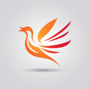 ((vector illustration, flat design)), (((logo phoenix with open wing, fire:1.2, facing right:1.4))), simple design elements, (((red & orange:1.4))), white background, high quality, ultra-detailed, professional, modern style, eye-catching emblem, creative composition, sharp lines and shapes, stylish and clean, appealing to the eye, striking visual impact, playful and dynamic, crisp and vibrant colors, vivid color scheme, attractive contrast, bold and minimalistic, artistic flair, lively and energetic feel, catchy and memorable design, versatile and scalable graphics, modern and trendy aesthetic, fluid and smooth curves, professional and polished finish, artistic elegance, unique and original concept, vector art illustration