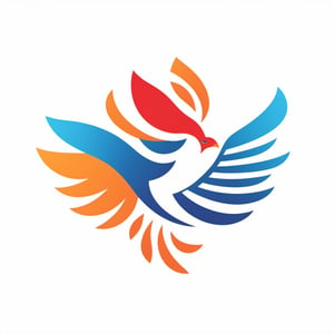 ((vector illustration, flat design)), (((logo phoenix with open wing, fire:1.2, facing right:1.4))), simple design elements, (((red & orange:1.4))), white background, high quality, ultra-detailed, professional, modern style, eye-catching emblem, creative composition, sharp lines and shapes, stylish and clean, appealing to the eye, striking visual impact, playful and dynamic, crisp and vibrant colors, vivid color scheme, attractive contrast, bold and minimalistic, artistic flair, lively and energetic feel, catchy and memorable design, versatile and scalable graphics, modern and trendy aesthetic, fluid and smooth curves, professional and polished finish, artistic elegance, unique and original concept, vector art illustration