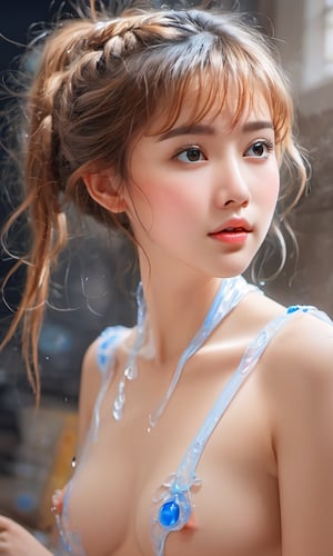 masterpiece, best quality, (extremely detailed CG unity 8k wallpaper, masterpiece, best quality, ultra-detailed, best shadow), (detailed background), (beautiful detailed face, beautiful detailed eyes), High contrast, (best illumination, an extremely delicate and beautiful),1girl,((colourful paint splashes on transparent background, dulux,)), ((caustic)), dynamic angle,beautiful detailed glow,full body,beautymix,Renaissance Sci-Fi Fantasy,Sci-fi ,casting spell,IncrsXLRanni