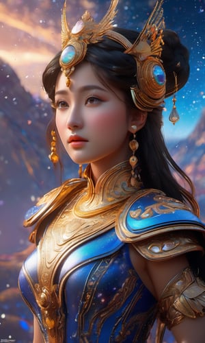 masterpiece, best quality, (extremely detailed CG unity 8k wallpaper, masterpiece, best quality, ultra-detailed, best shadow), (detailed background), (beautiful detailed face, beautiful detailed eyes), High contrast, (best illumination, an extremely delicate and beautiful),1girl,((colourful paint splashes on transparent background, dulux,)), ((caustic)), dynamic angle,beautiful detailed glow,full body,beautymix,Renaissance Sci-Fi Fantasy