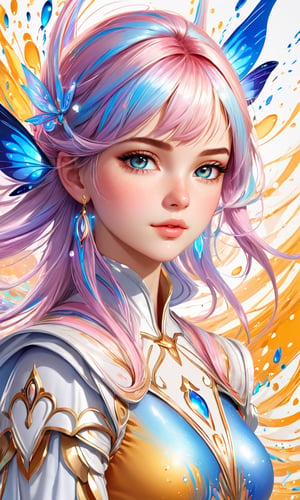 masterpiece, best quality, (extremely detailed CG unity 8k wallpaper, masterpiece, best quality, ultra-detailed, best shadow), (detailed background), (beautiful detailed face, beautiful detailed eyes), High contrast, (best illumination, an extremely delicate and beautiful),1girl,((colourful paint splashes on transparent background, dulux,)), ((caustic)), dynamic angle,beautiful detailed glow,full body,beautymix,Renaissance Sci-Fi Fantasy,Sci-fi ,casting spell,IncrsXLRanni,1 girl,,DonMR0s30rd3r