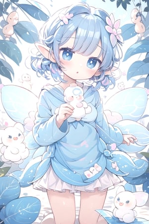 acrylic color, cute, kawaii, (fuwafuwa illustration:1.6),
BREAK
fairy