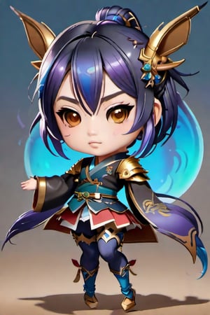 genshin chibi emote ,High detailed 