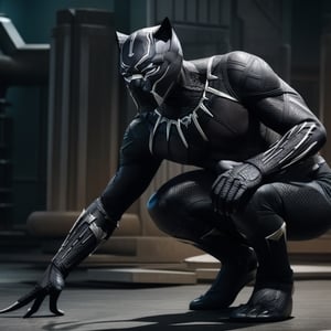 An image of the character black panther