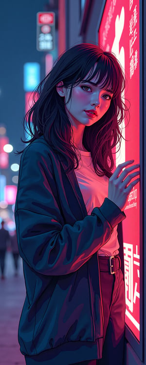 (beautiful and aesthetic:1.4), create a flat illustration of a beautiful young woman, on the video wall at downtown, kind smile, bliss, fantasy, intricate, street art, artwork,
Halloween vibes, realistic details, colorful, vibrant colors, well lit background,