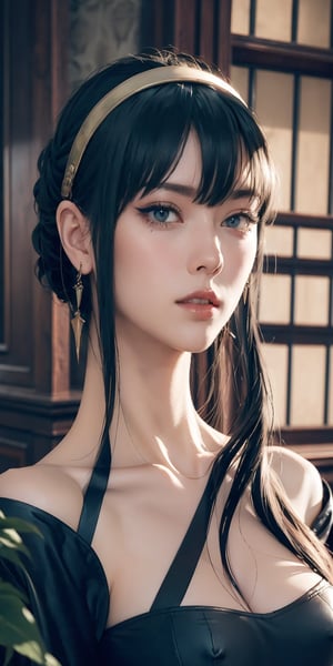 Perfect face, perfect body, blue eyes, glamorous, gorgeous, delicate, romantic, Elizabethan woman, steampunk gothic romanticism, Harrison Fisher dark twist style, by Tokaito,fellajob,anime, zoomed in,bbyorf, short hair with long locks, (thick eyeliner), (eye shadow),(red lips), blush, pointy nose, see-through nipples,