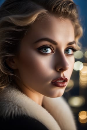 (stylized by Andre de Dienes:0.9) and (Kenro Izu:1.2) , portrait, intricate details, close up of a Eye-catching beefy (instagram girl:1.1) , light, from inside a Skyscraper, Bokeh, Sad, Moonlight, most alluring in the world, professional creative, dynamic composition, dynamic dramatic atmosphere, intricate artistic color, creative, ambient background, best, holy