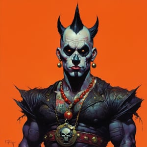 Mickey Mouse, Horror Comics style, art by brom, tattoo by ed hardy, shaved hair, neck tattoos andy warhol, heavily muscled, biceps,glam gore, horror, demonic, hell visions, demonic women, military poster style, asian art, chequer board,huge cock