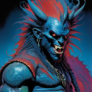 close up of the mans face, a sexy black african mans arm and shoulder, man is staring screaming at the viewer, raging, long hair, the arm and shoulder are covered in a very detailed intricate red and blue dragon tattoo that is protruding outfrom the skin, coming alive, its screaming, scratching, similar to dragon tattoo by Boris Vallejo, slowly you see the small dragon tattoo in parts is coming out of the skin and becoming a real version of the tattoo, sticking out, scales, extended claws, spit, spittle, blood drops, 16K, movie still, cinematic, ,omatsuri,DonMn1ghtm4reXL,DonMWr41thXL ,DonM5yn1hXL