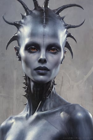 an x ray, art by gerald brom, x ray art by HR Giger, a masterpiece, stunning beauty, hyper-realistic ultra high resolution, movie poster, 8k, HR Giger alien creatures,dark gloomy x-ray style backgrounds, incredible detail, fantasy portrait, kaleidoscope graffiti background, artint, frutigier