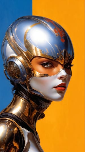 art by Masamune Shirow, art by J.C. Leyendecker, art by simon bisley, a masterpiece, stunning beauty, hyper-realistic oil painting, star wars female alien creatures, a portrait picture, incredible detail, 