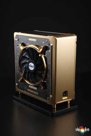 PC case, mini PC, sff case, horizontal case, mini itx, modding PC case, deko style, black, gold, white, rgb, vintage, vinyl