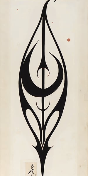 calligraphic image of an opening parenthesis