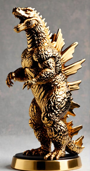  Godzilla,gold oscar shape