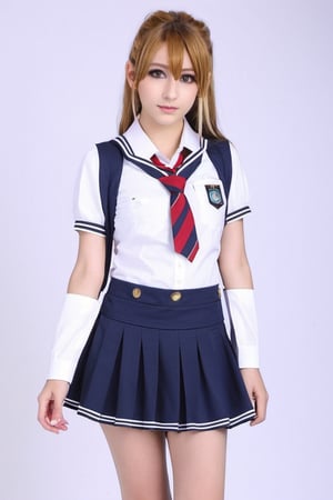 Huge breast 20 years old girl cosplay tight school uniforms