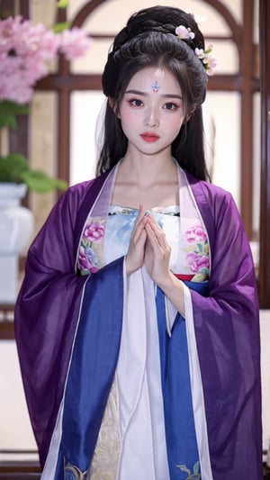 tienhiep, hanfu,
(Hands:1.1), better_hands, realhands
1girl, solo, long hair, black hair, hair ornament, long sleeves, upper body, flower, see-through, blurry background, facial mark, chinese clothes, forehead mark, realistic, hanfu, tienhiep