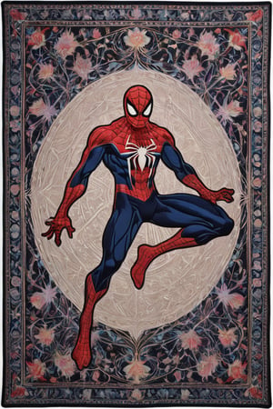 A beautiful and majestic Persian rug with delicate and bold embroidery in the Art Nouveau style.
fun spiderman Symbiote, Marvel Hero, art nouveau,DonMSp3ctr4lXL