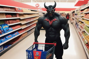 supermarkert,demon,shopping
