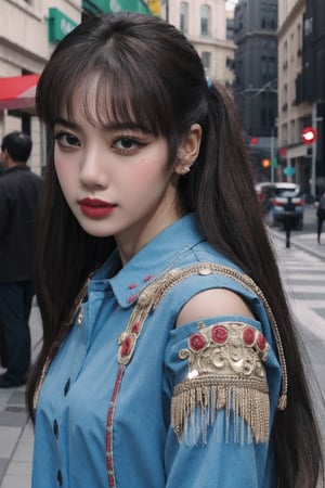 photorealistic:1.37, masterpiece, best quality, raw photo, uhd, 1girl, long hair, brown hair, seductive, secretary outfit, model pose, looking at viewer, on street, intricate detail, detailed background, detailed skin, pore, highres, hdr,little_cute_girl,Korean,DararatBoa,1girl,Sexy
,dream_girl,lalalalisa_m