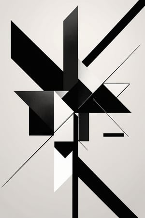 technology, sophisticated, abstract, monochrome, art of Russian suprematism, minimalist