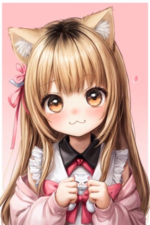 Neko, cute, kawaii