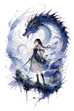 a powerful artifact that can grant immortality is guarded by a powerful dragon
masterpiece, best quality, aesthetic,neue wilde,Watercolour,Wonder of Beauty,more detail XL,niji5